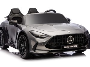 Licencirani auto na akumulator Mercedes GT63 AMG DK-GTQ63 24V - dvosjed -  siva