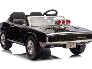 Licencirani auto na akumulator Dodge Charger R/T DLS-K12 24V7Ah - crni