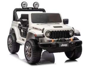 Licencirani auto na akumulator Jeep Rubicon 4x200W 24V - bijeli