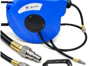 Crijevo za kompresor na kolutu 8x12 mm/24 bar - 10 m – automatski zidni kolut za zrak