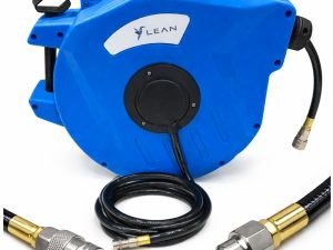 Crijevo za kompresor na kolutu 8x12 mm/24 bar - 20 m – automatski zidni kolut za zrak