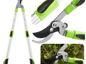 Telescopic Gardening Shears Pruning Shears Non-slip Handles 68-92CM