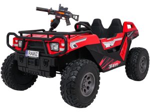 Buggy na akumulator PROSPECTOR 4x4 STRONG - dvosjed - crveni